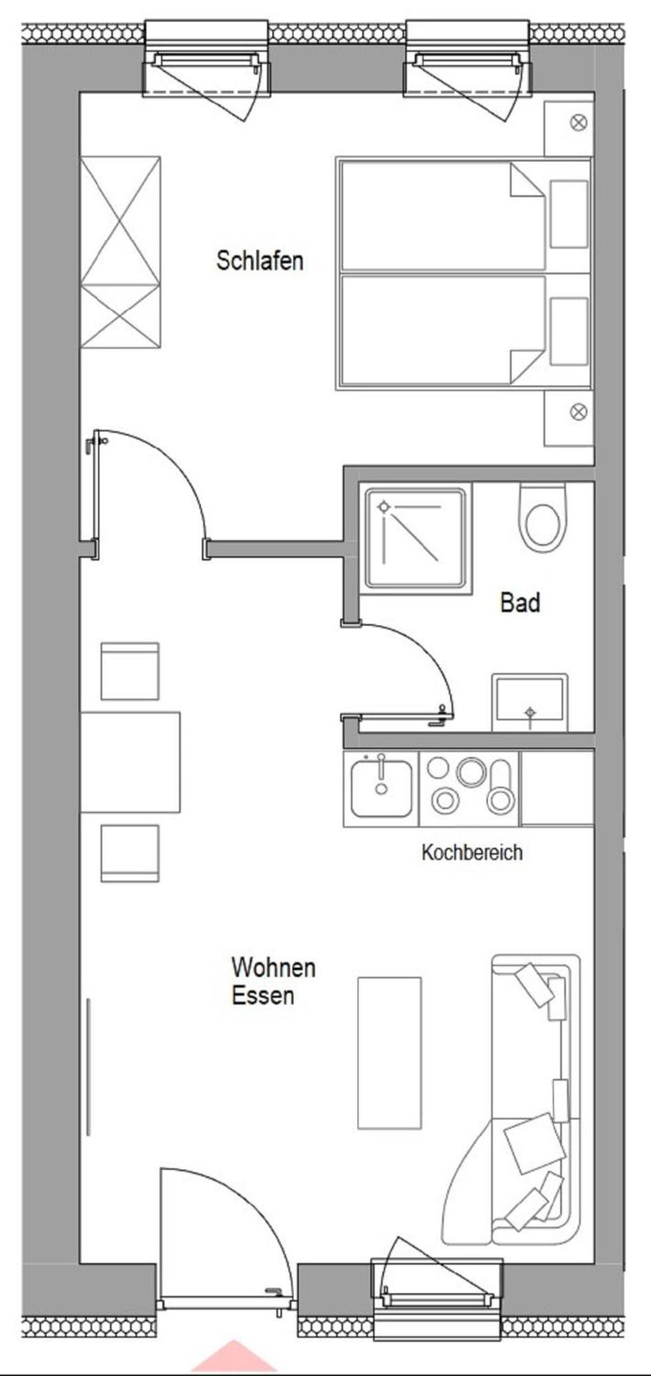 Ferienwohnungen Zum Rittergut 17 บาด โคเซิน ภายนอก รูปภาพ